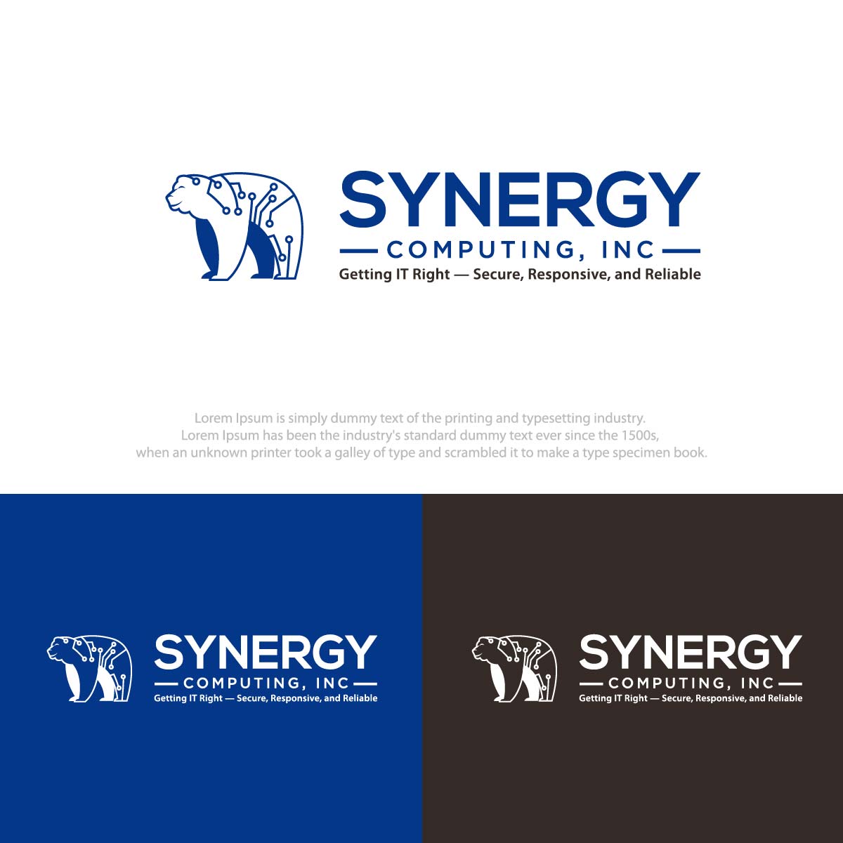 Diseño de Logo por fly  design para Synergy Computing, Inc. | Diseño #32631021