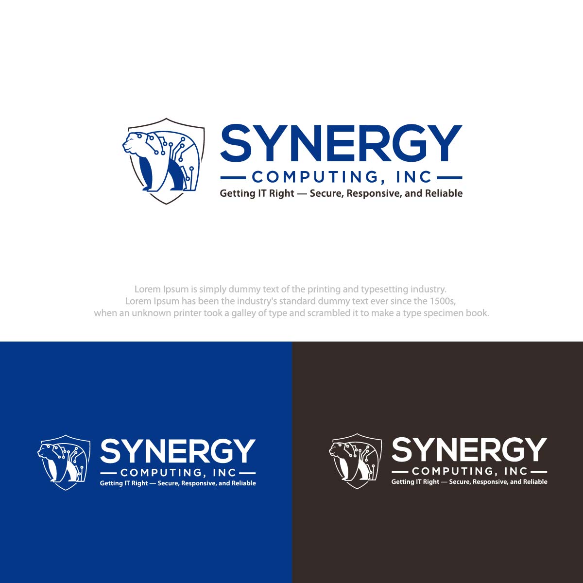 Diseño de Logo por fly  design para Synergy Computing, Inc. | Diseño #32631023