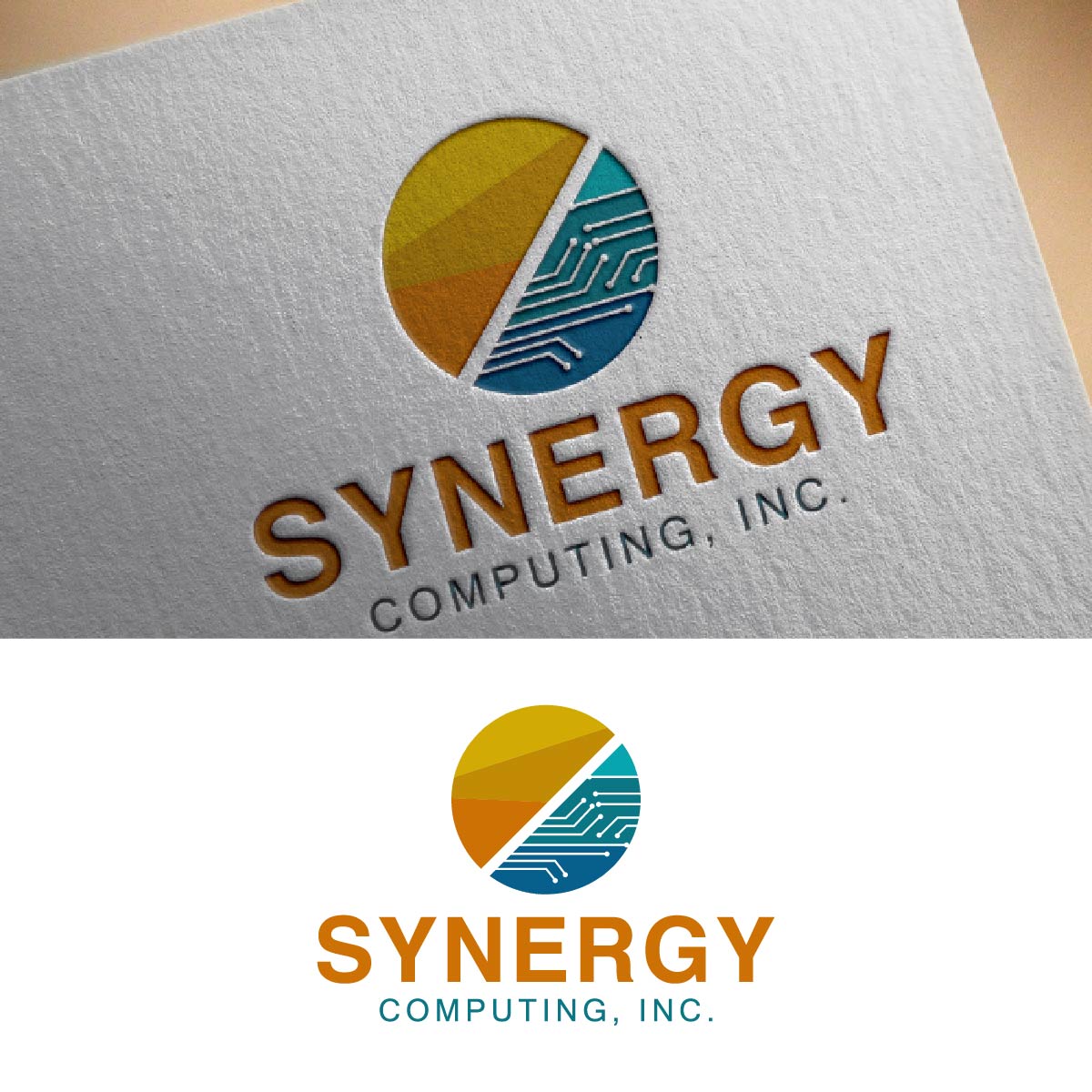 Diseño de Logo por fly  design para Synergy Computing, Inc. | Diseño #32639052