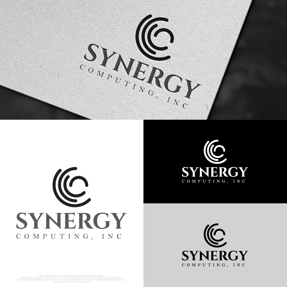 Logo Design by DesignLima for Synergy Computing, Inc. | Design #32631722