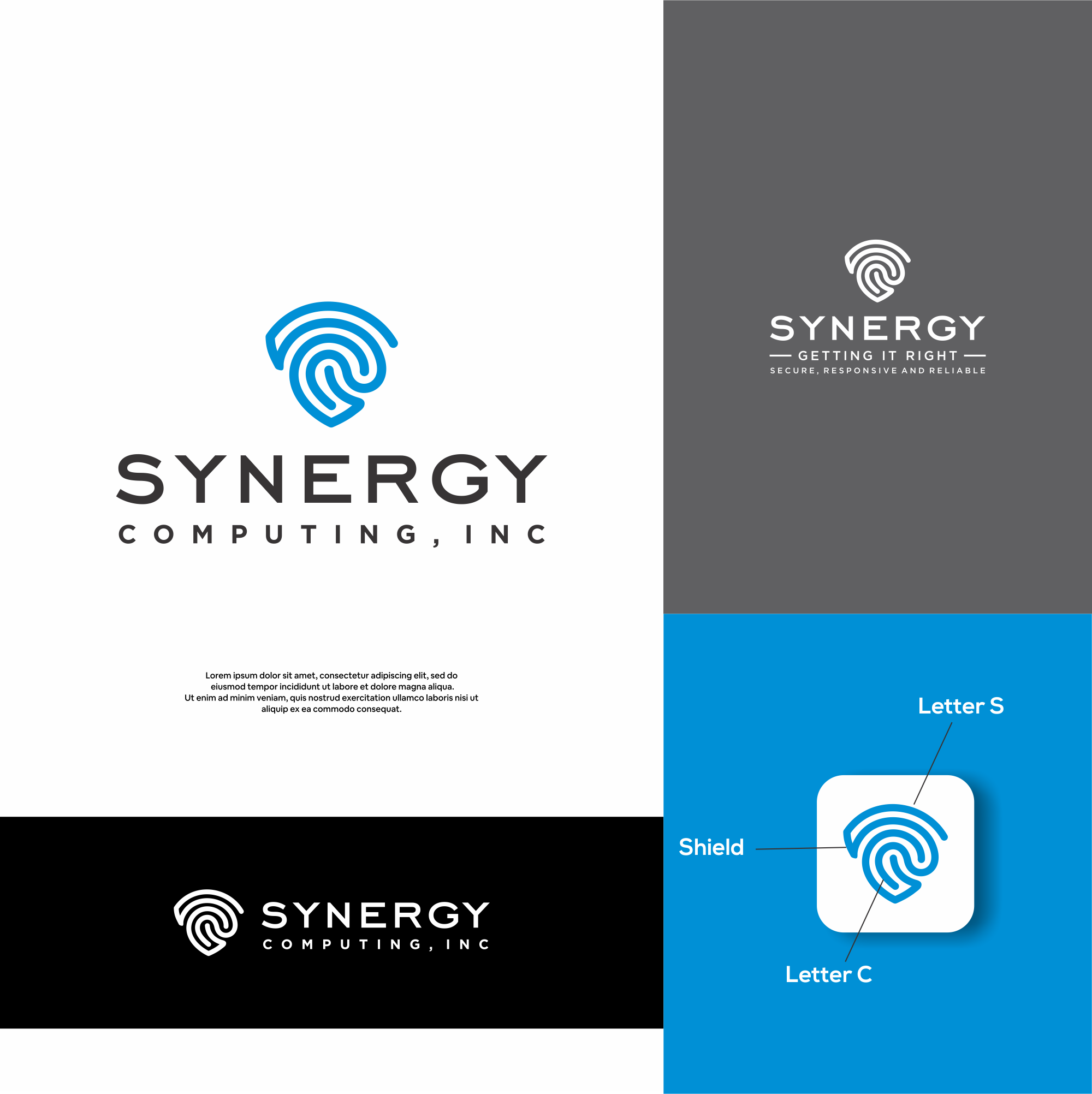 Diseño de Logo por DesignFirst para Synergy Computing, Inc. | Diseño #32627389