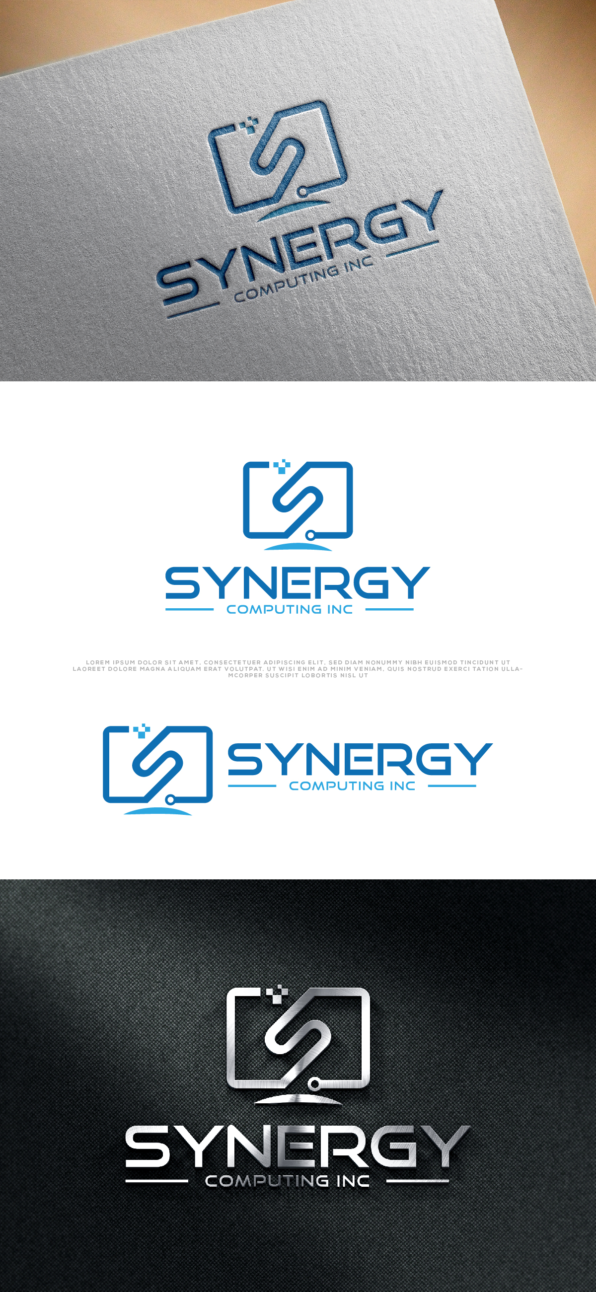 Diseño de Logo por Ayub Zafar para Synergy Computing, Inc. | Diseño #32636768