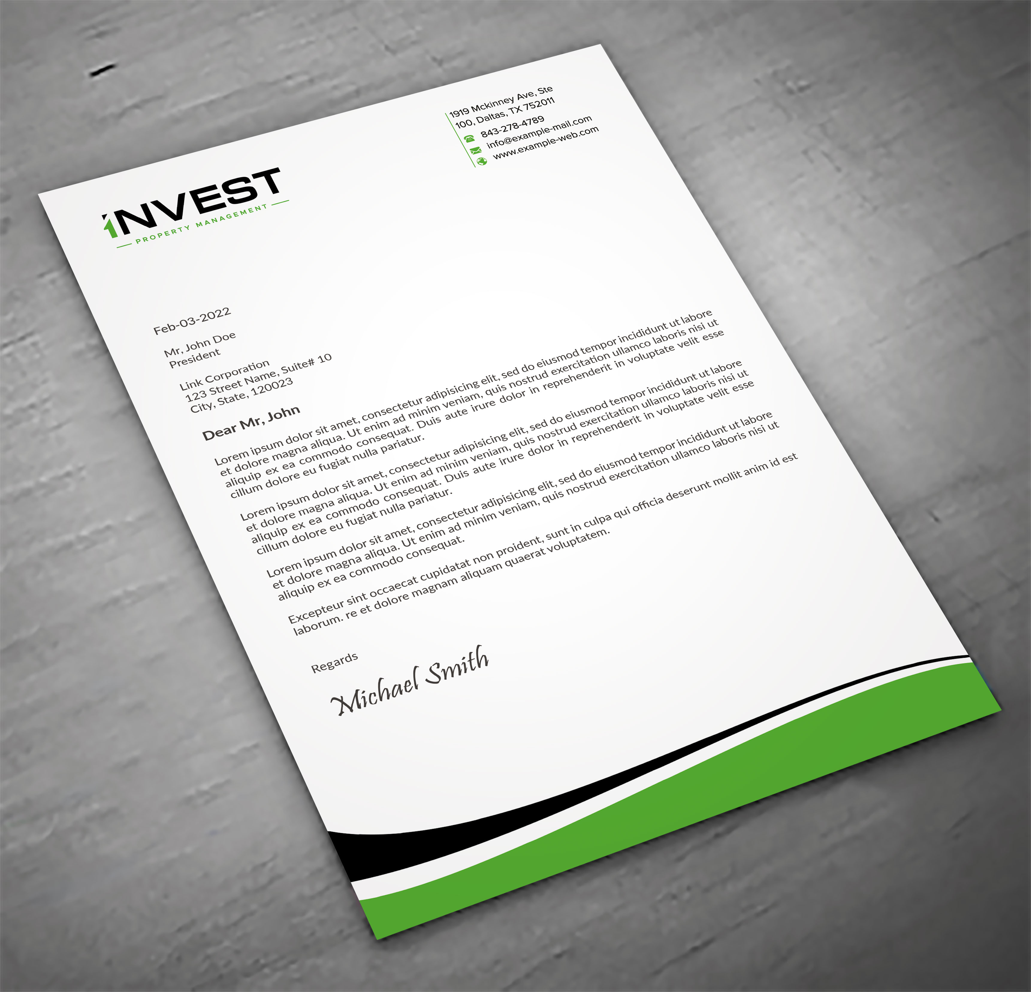 Letterhead Design by sadikul islam for this project | Design #32627458