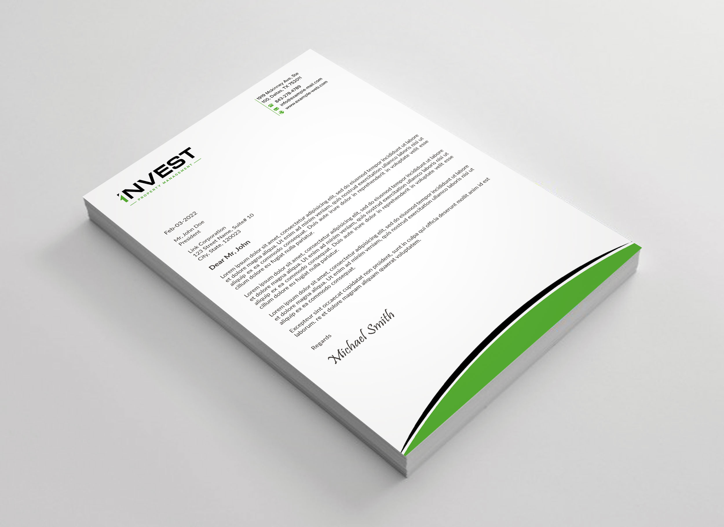 Letterhead Design by sadikul islam for this project | Design #32627492