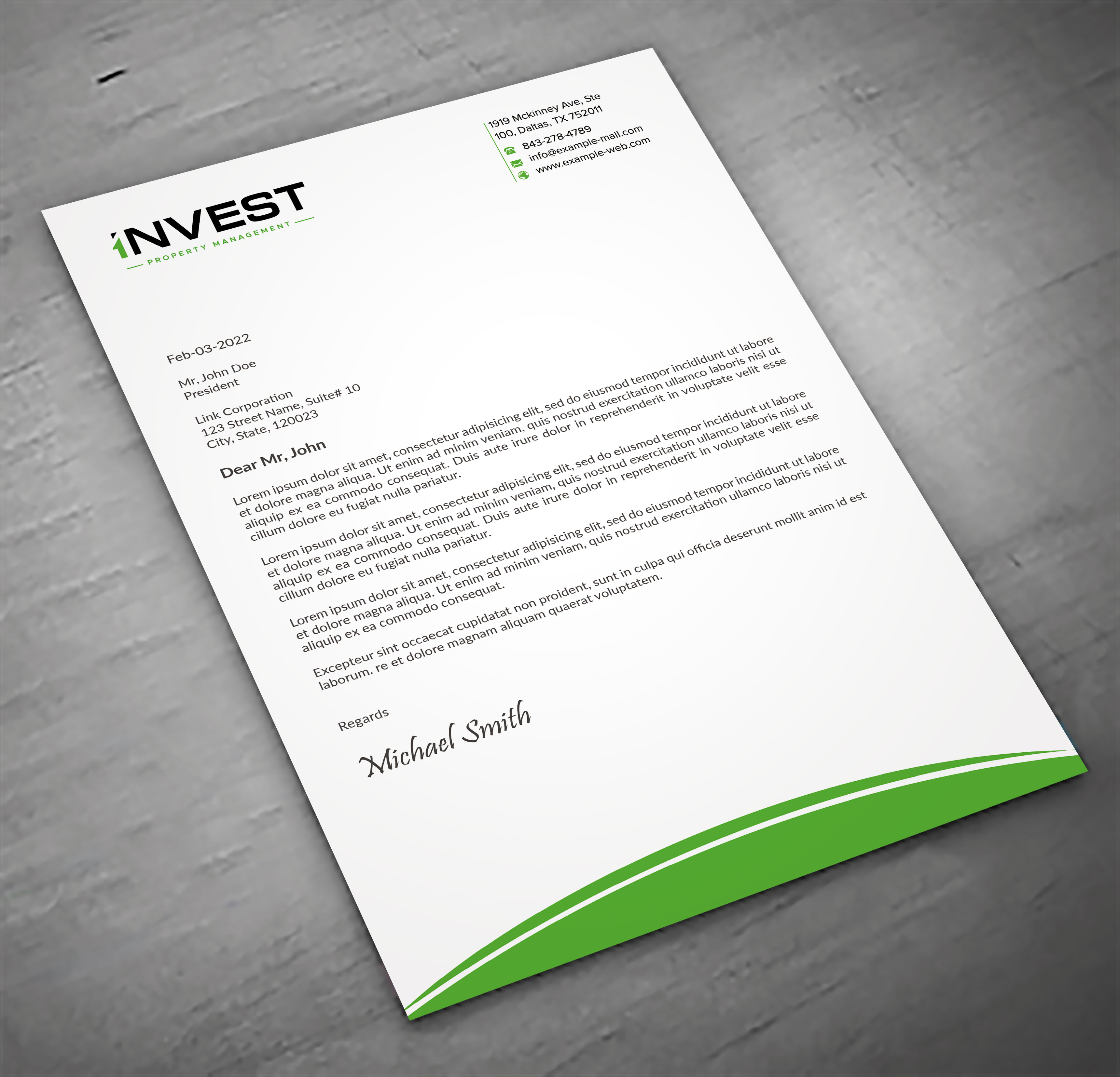 Letterhead Design by sadikul islam for this project | Design #32627493