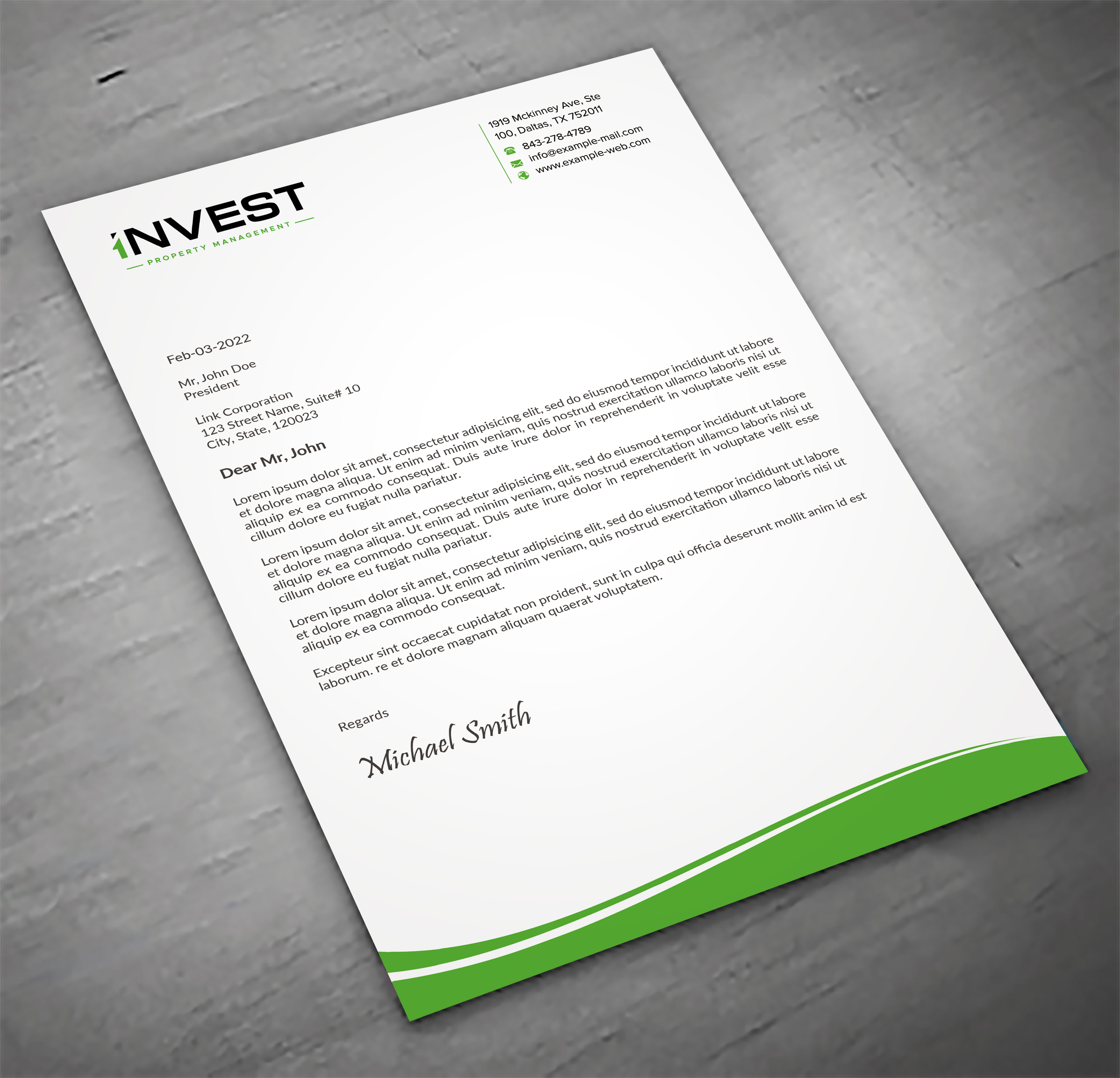 Letterhead Design by sadikul islam for this project | Design #32627603