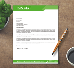 Letterhead Design by sadikul islam for this project | Design: #32627615