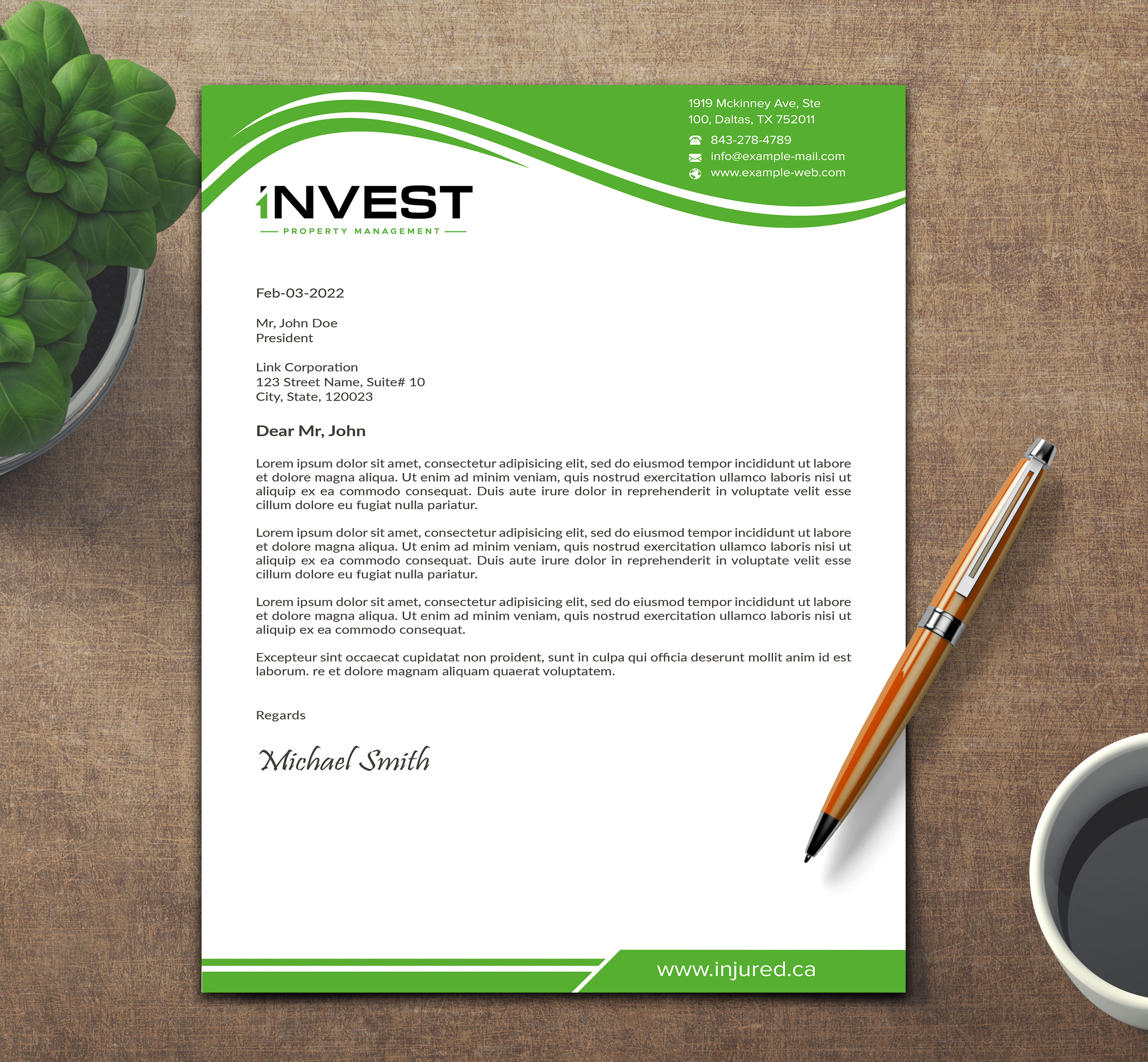 Letterhead Design by sadikul islam for this project | Design #32627732