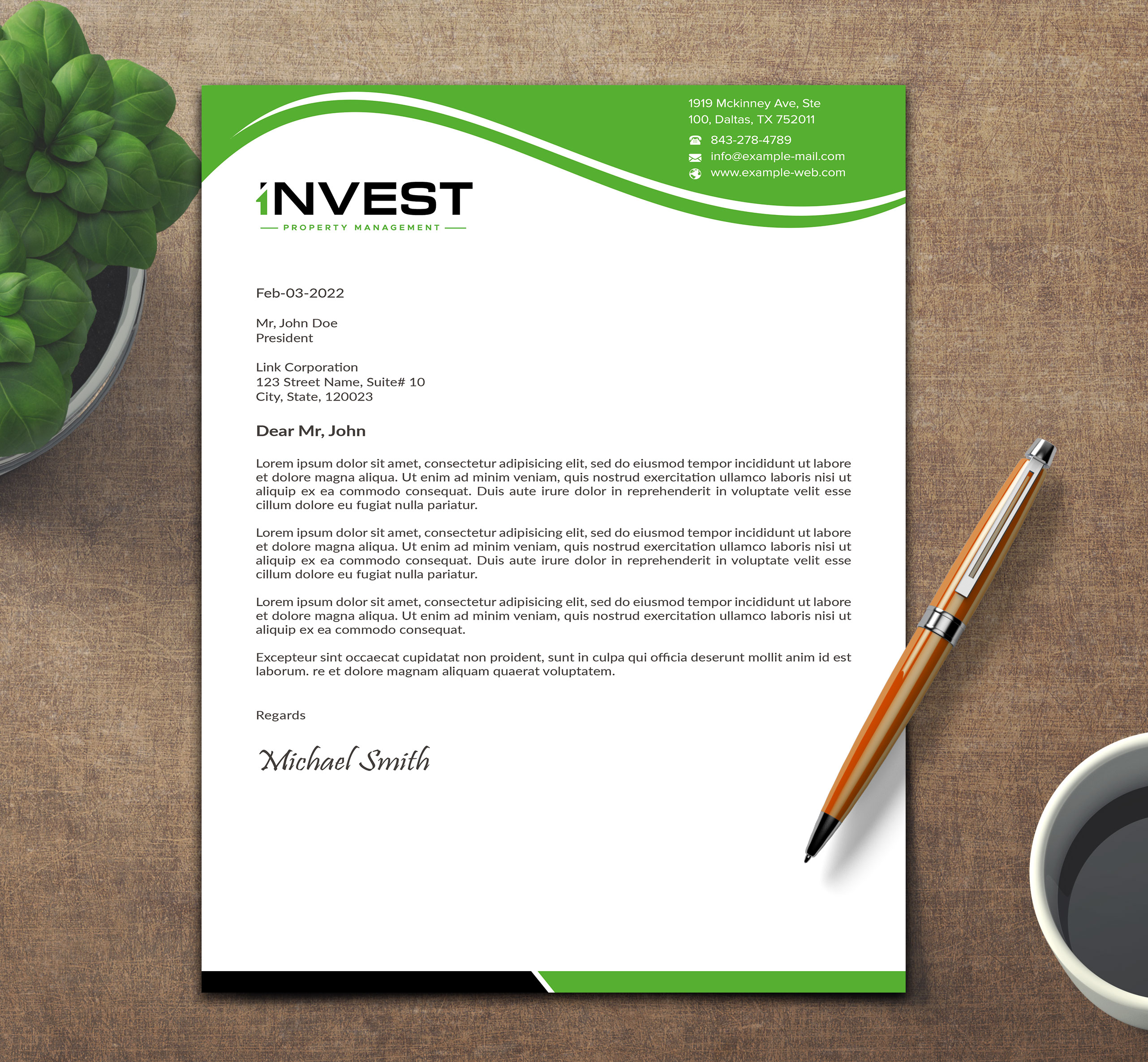 Letterhead Design by sadikul islam for this project | Design #32628815