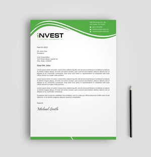 Letterhead Design by sadikul islam for this project | Design: #32628824