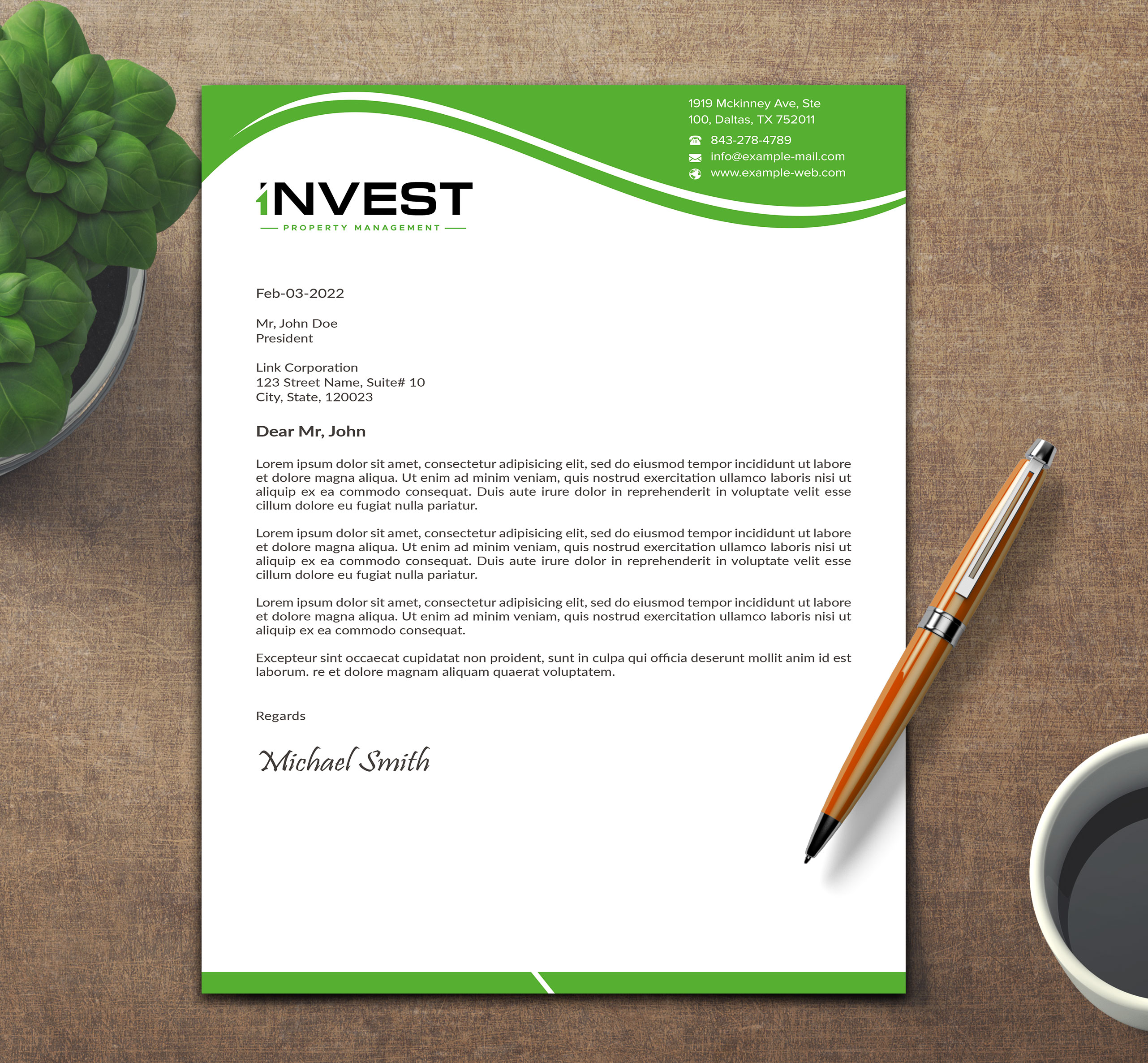 Letterhead Design by sadikul islam for this project | Design #32630437