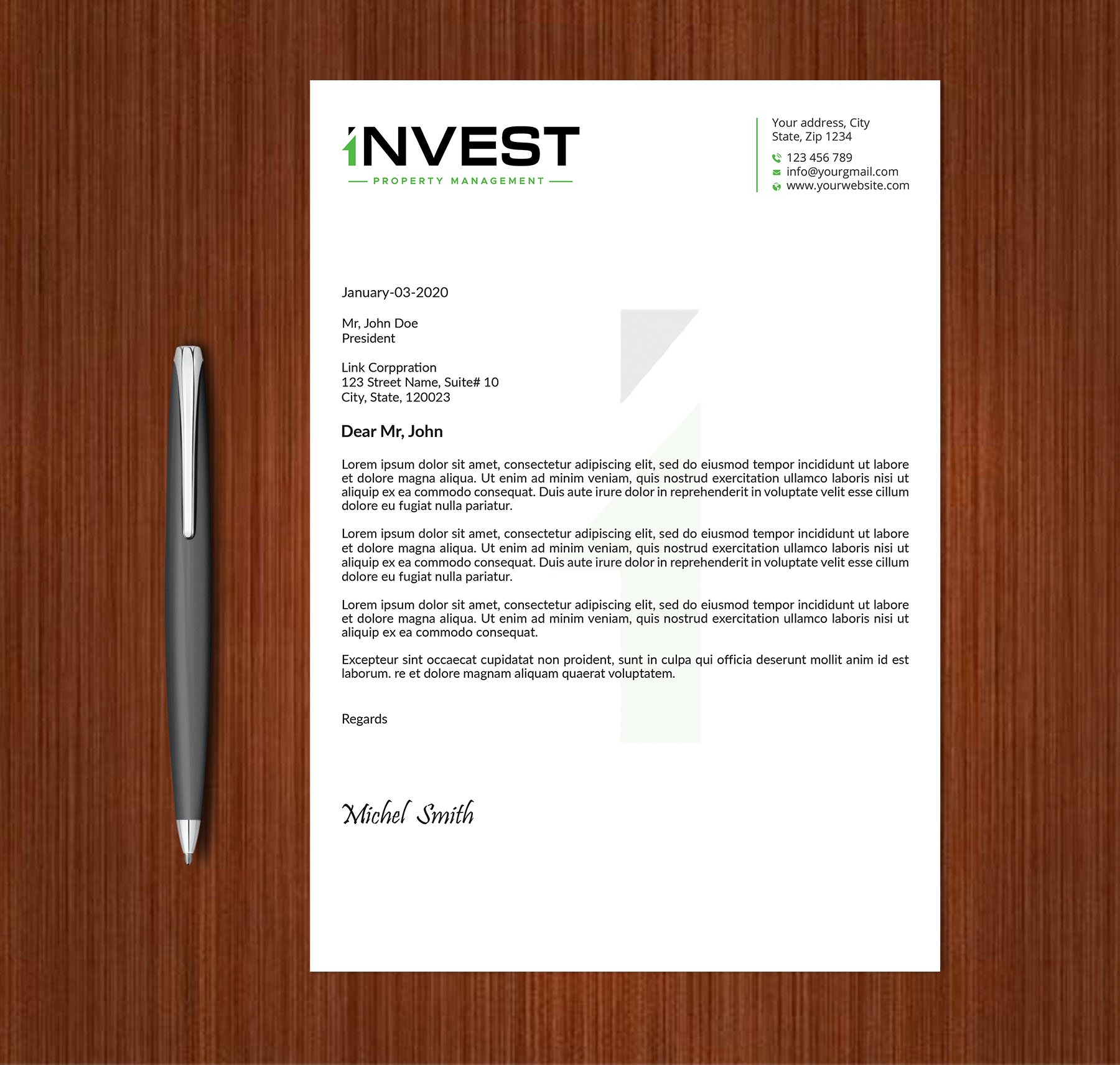 Diseño de Membrete por Expert Bappy para este proyecto | Diseño #32626603