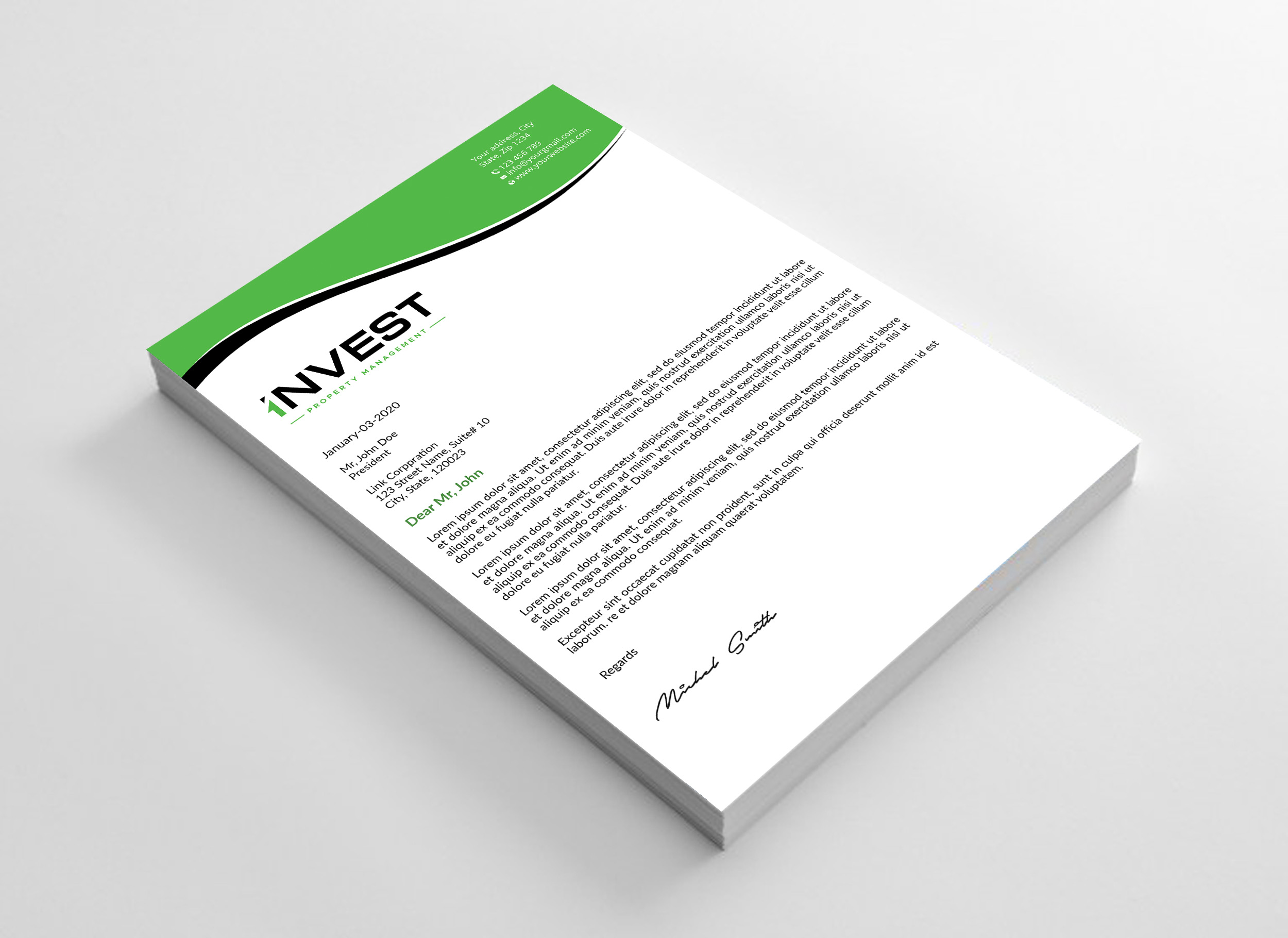 Briefkopf-Design von Expert Bappy für dieses Projekt | Design #32628750