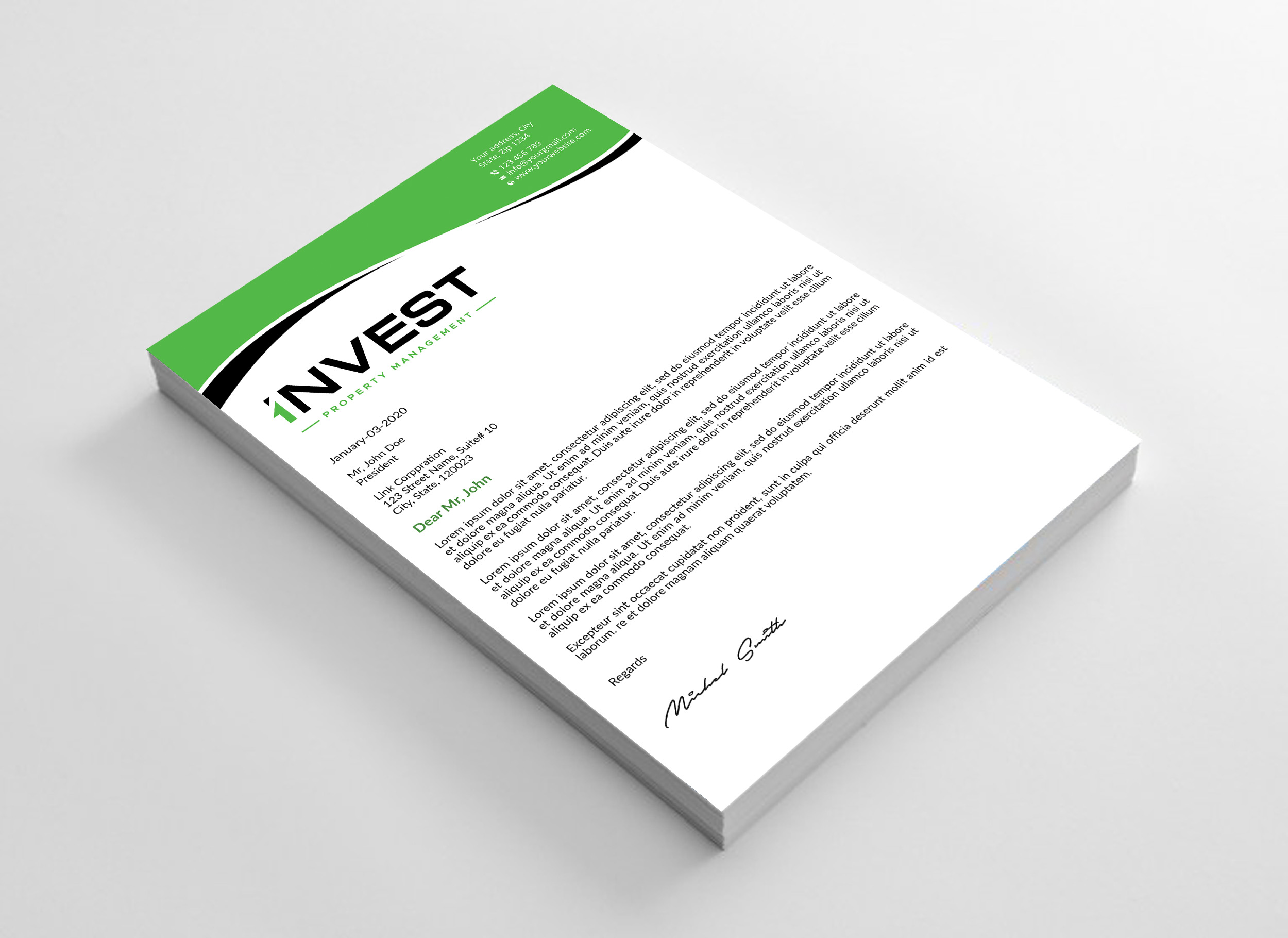 Briefkopf-Design von Expert Bappy für dieses Projekt | Design #32628914