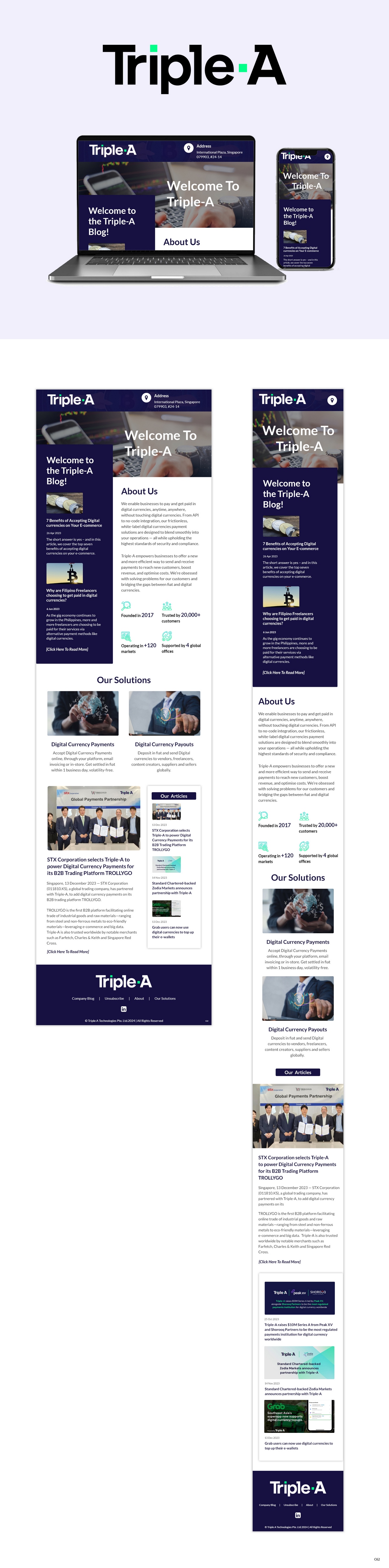 Web Design by pb for AMEEX|mobile | Design #32640619
