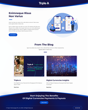 Web Design by Splice-07 for AMEEX|mobile | Design: #32649516