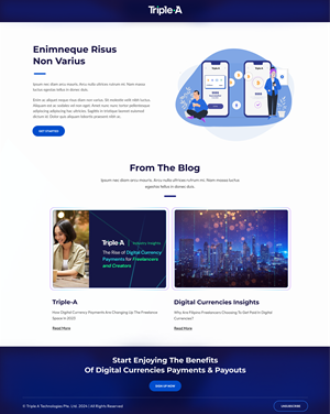 Web Design by Splice-07 for AMEEX|mobile | Design: #32649538