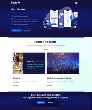 Web Design by Splice-07 for AMEEX|mobile | Design: #32654047