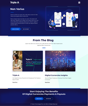 Web Design by Splice-07 for AMEEX|mobile | Design: #32655606