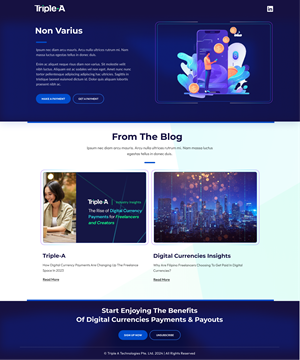 Web Design by Splice-07 for AMEEX|mobile | Design: #32655607
