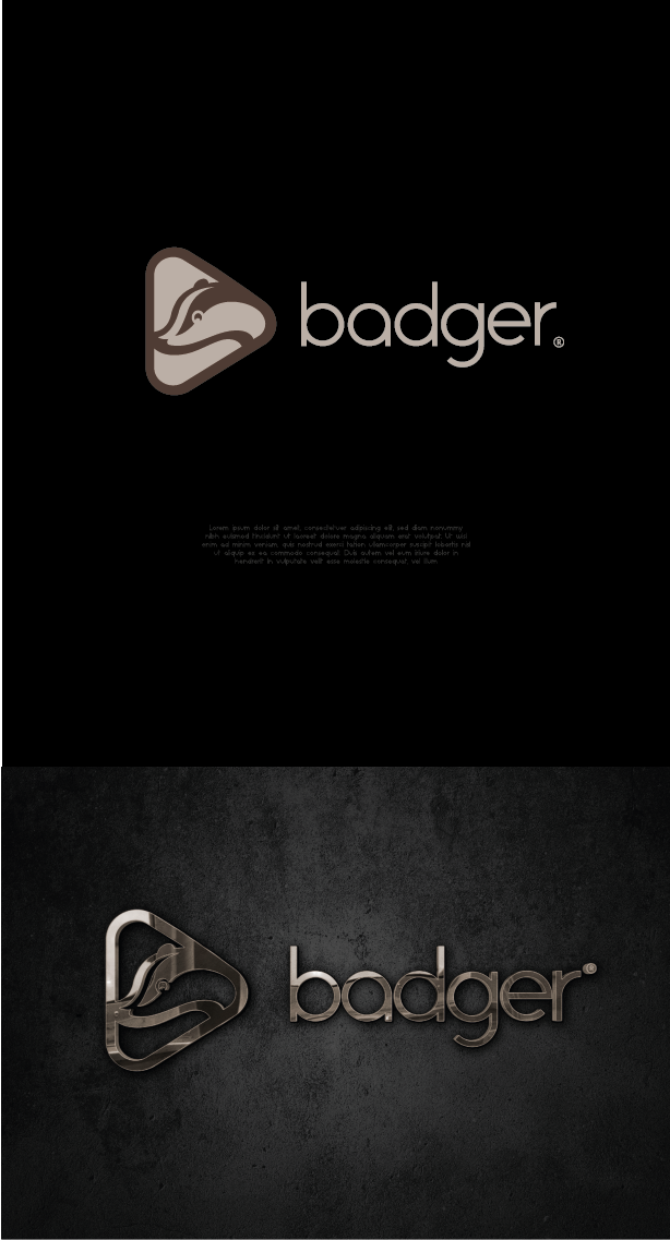 Logo Design by graphicawy for Badger | Design #32640769