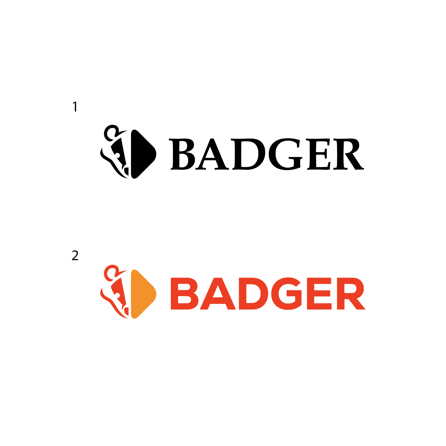 Logo Design by geni for Badger | Design #32624887
