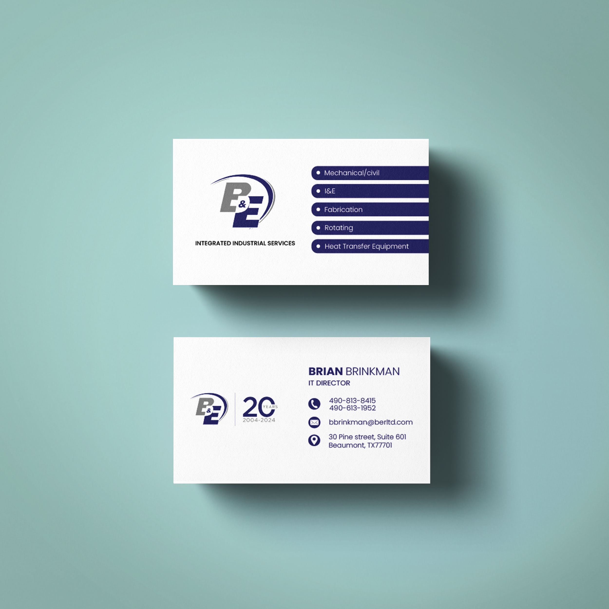 Business Card Design by Abhishek Paul for this project | Design #32663976