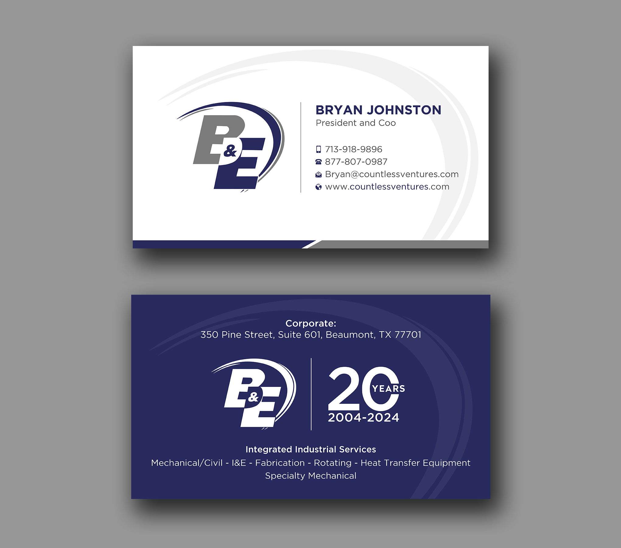 Visitenkarten-Design von Uttom 2 für dieses Projekt | Design #32654829