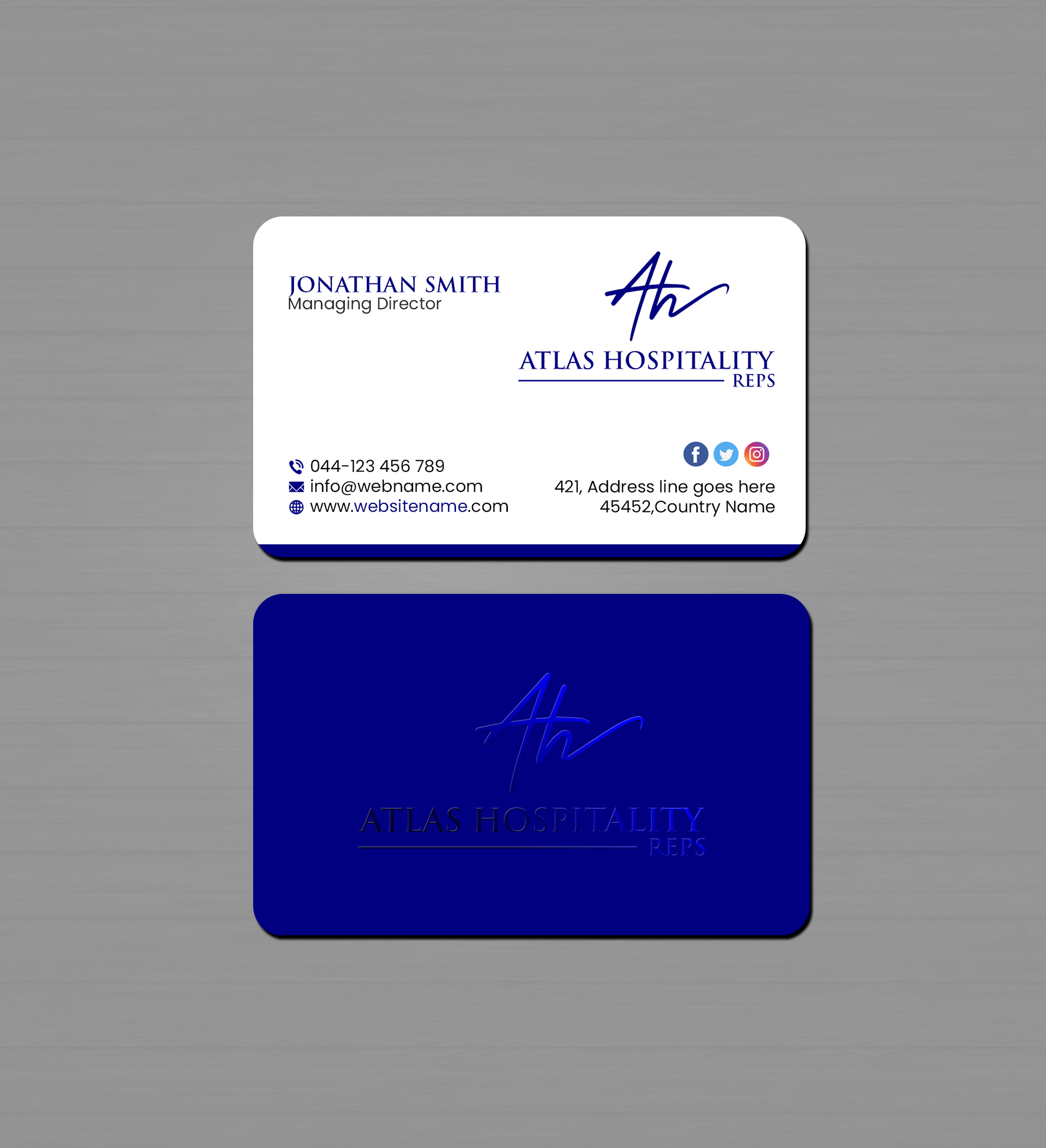 Business Card Design by Creations Box 2015 for this project | Design #32632453