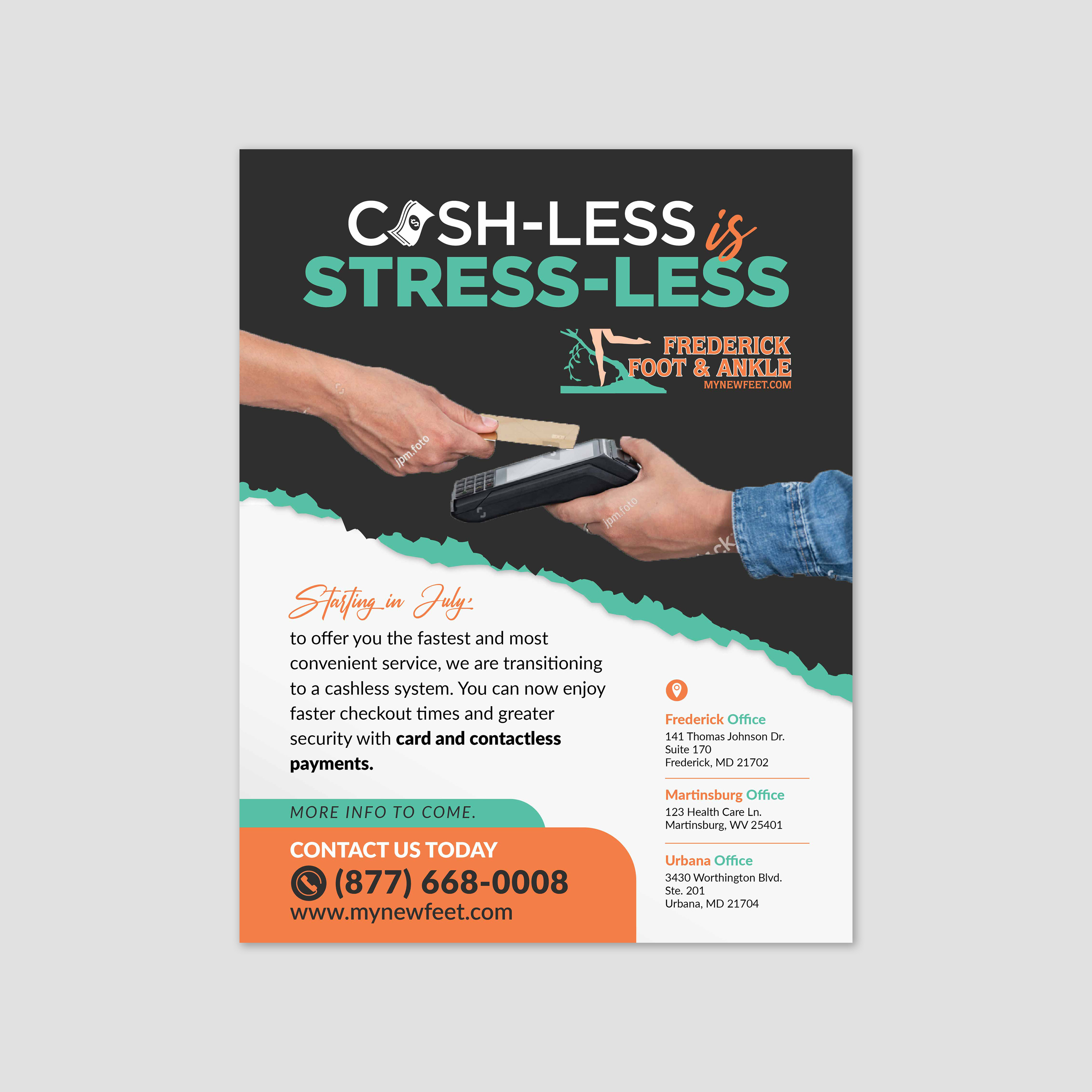 Flyer Design by san.ty for Frederick Foot & Ankle | Design #32629643