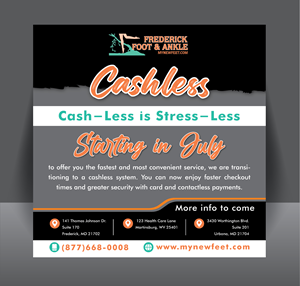 Design de Flyer par HT Graphic pour Frederick Foot & Ankle | Design : #32625141