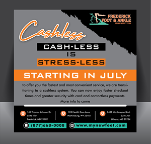 Design de Flyer par HT Graphic pour Frederick Foot & Ankle | Design : #32625890