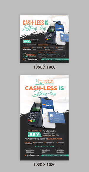 Flyer Design by debdesign for Frederick Foot & Ankle | Design: #32628385