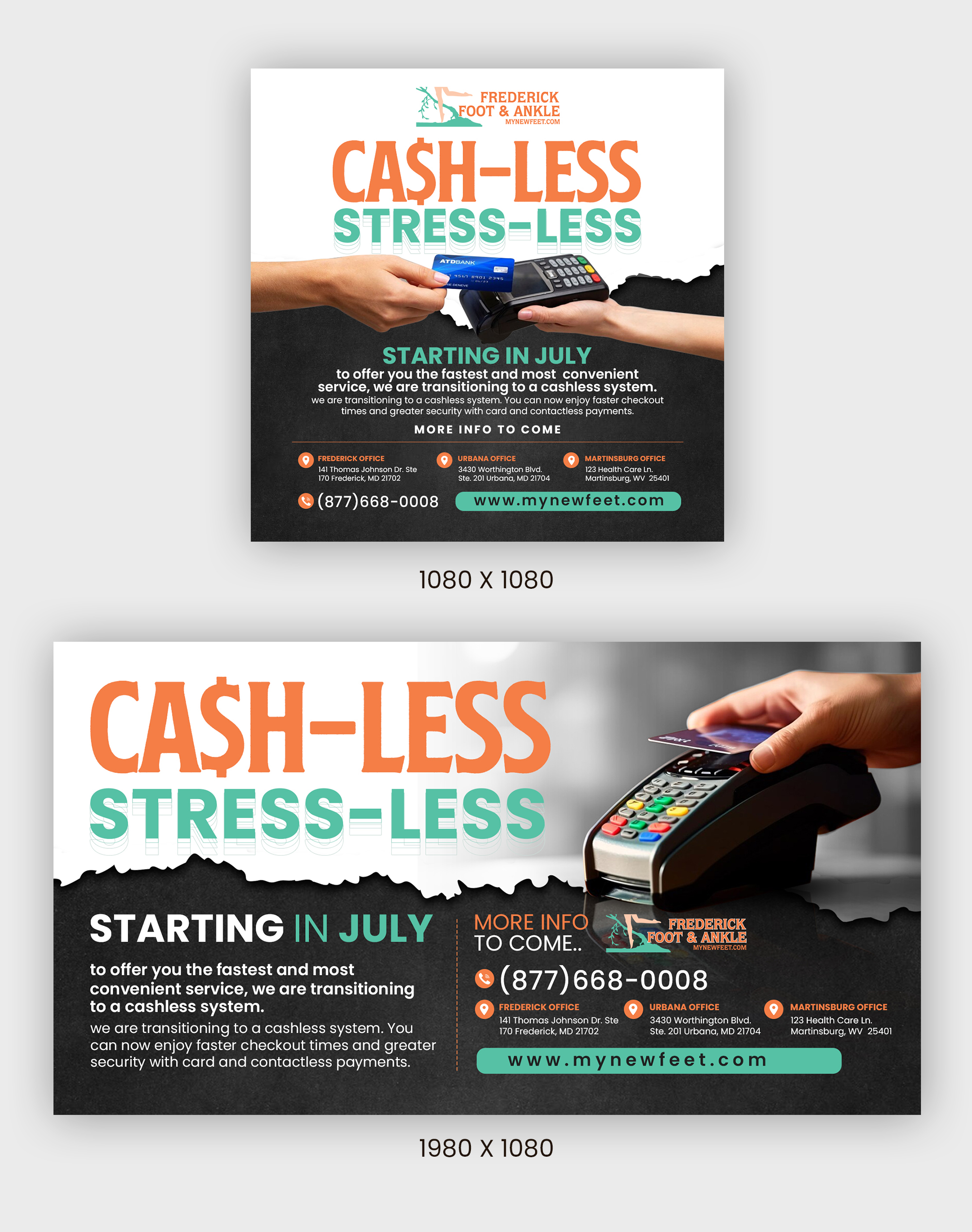 Flyer Design by debdesign for Frederick Foot & Ankle | Design #32629532