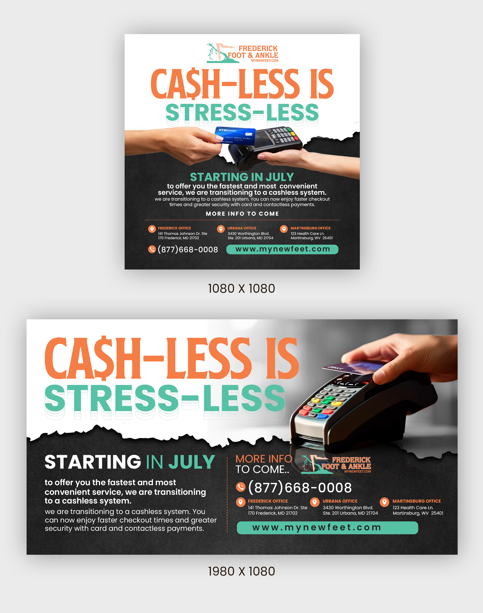 Flyer Design by debdesign for Frederick Foot & Ankle | Design #32629563