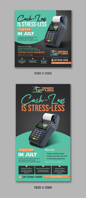 Flyer Design by debdesign for Frederick Foot & Ankle | Design: #32767036