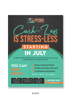 Flyer Design by debdesign for Frederick Foot & Ankle | Design: #32804496