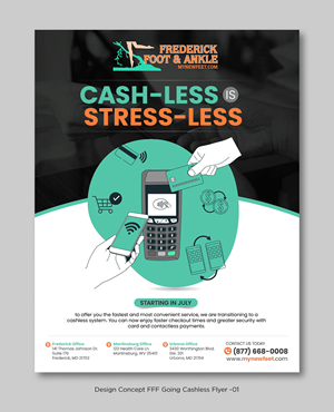 Design de Flyer par D Creative pour Frederick Foot & Ankle | Design #32631230