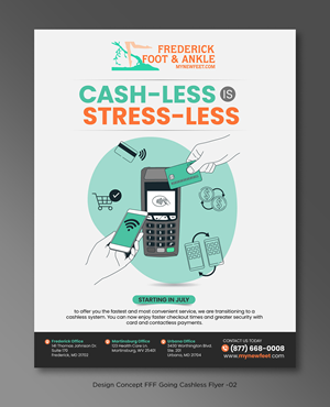 Flyer Design by D Creative for Frederick Foot & Ankle | Design: #32631235