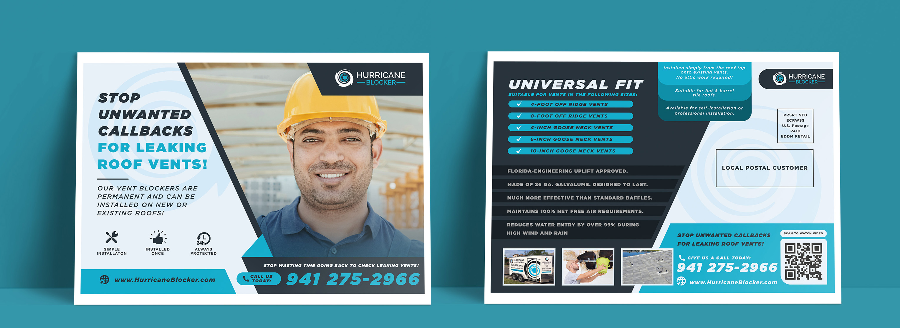 Postcard Design by Baklect Creative (PRO) for this project | Design #32632964