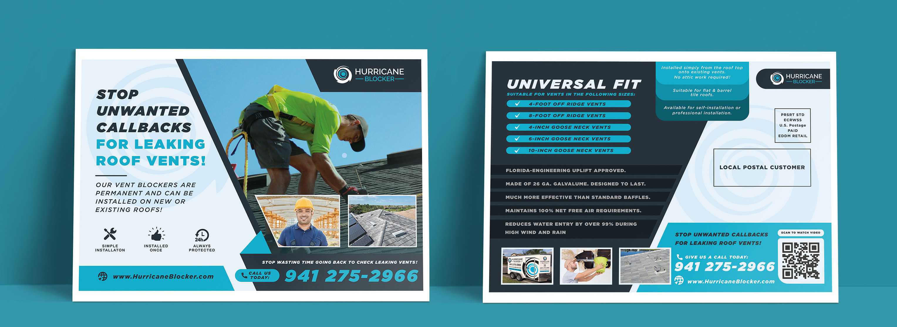 Postcard Design by Baklect Creative (PRO) for this project | Design #32632966