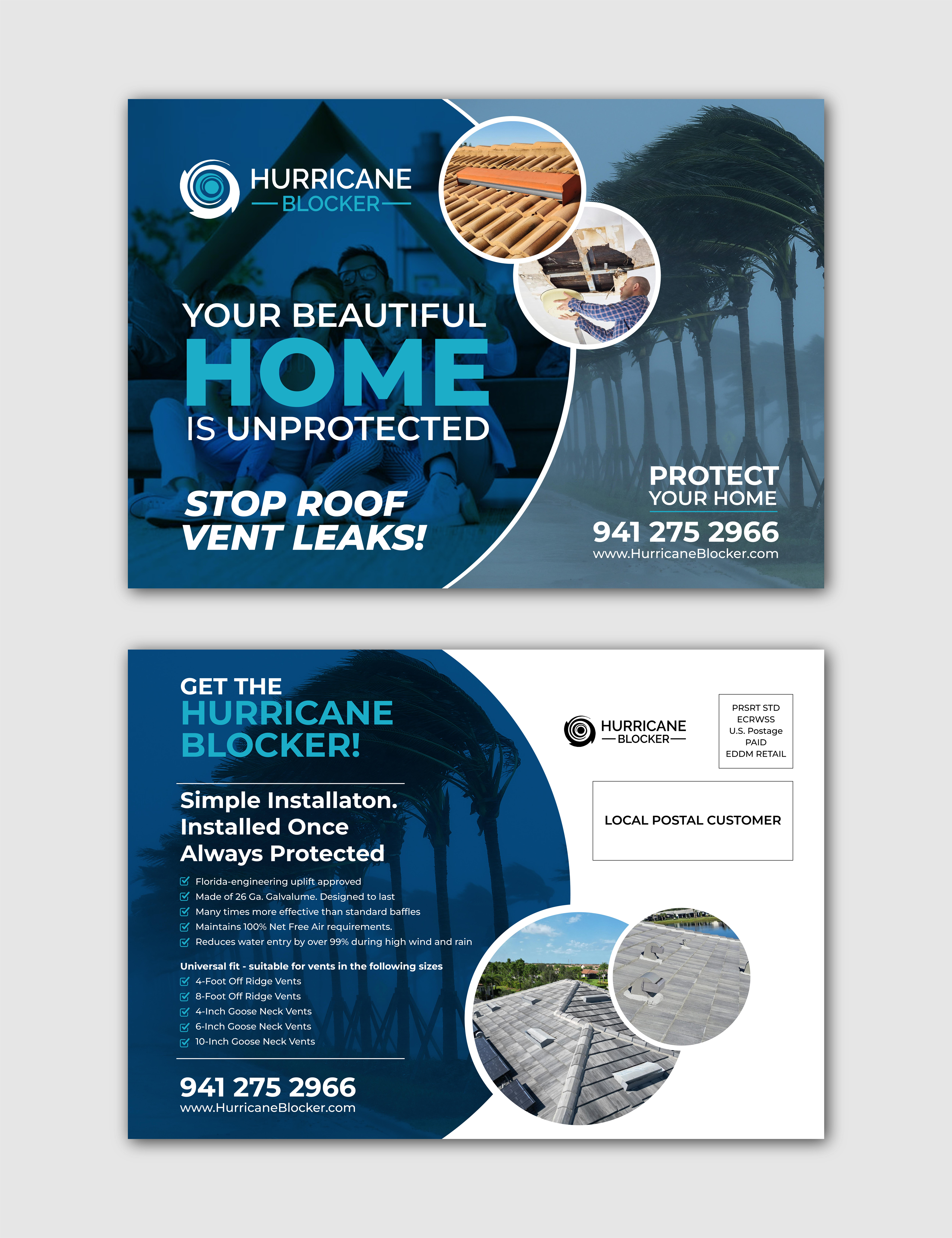 Postcard Design by 3Guys for this project | Design #32641008