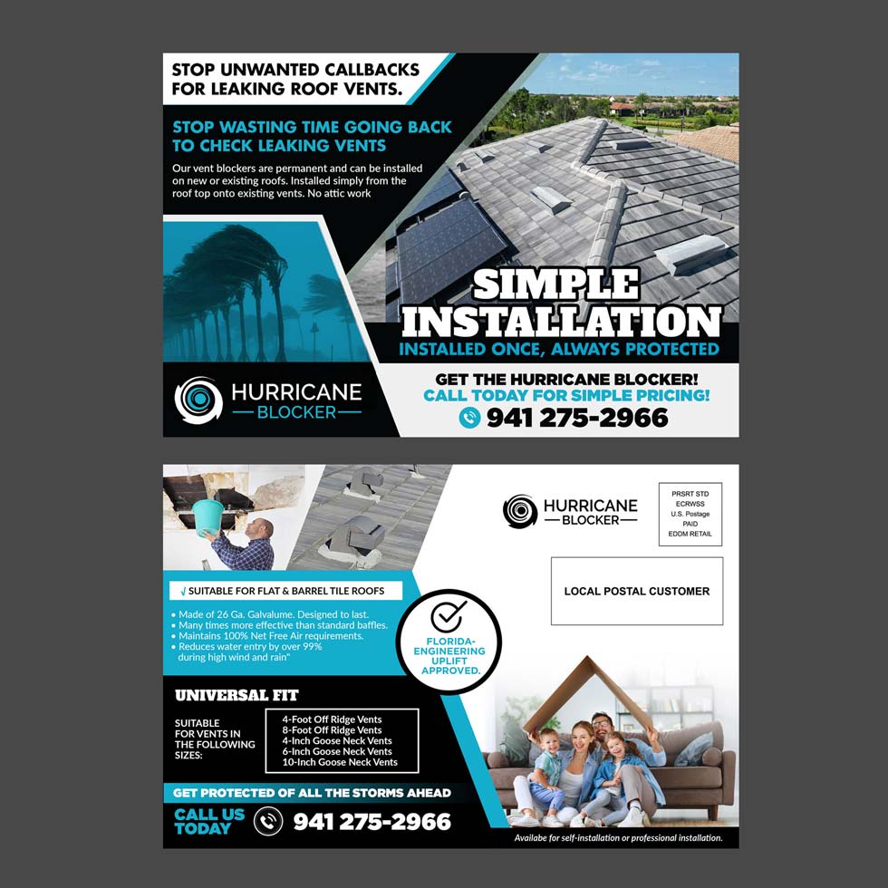 Postcard Design by DA. for this project | Design #32643348