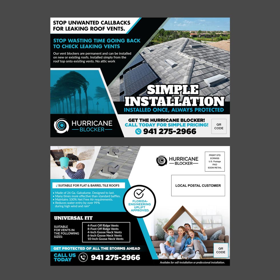 Postcard Design by DA. for this project | Design #32656973