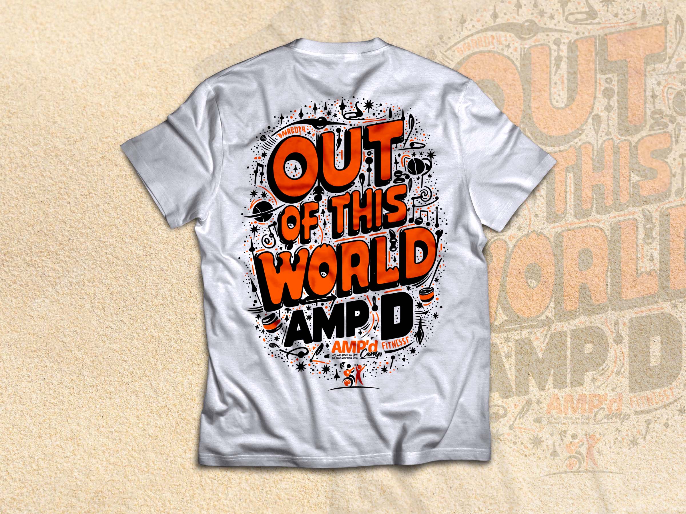 T-shirt Design by Lumen Branding for Powered to Move | Design #32639667