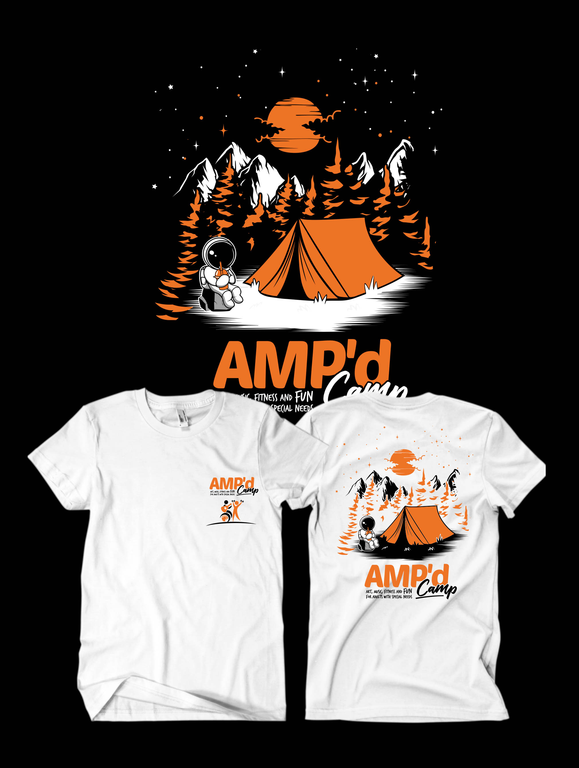 T-shirt Design by Rheanza for Powered to Move | Design #32651722