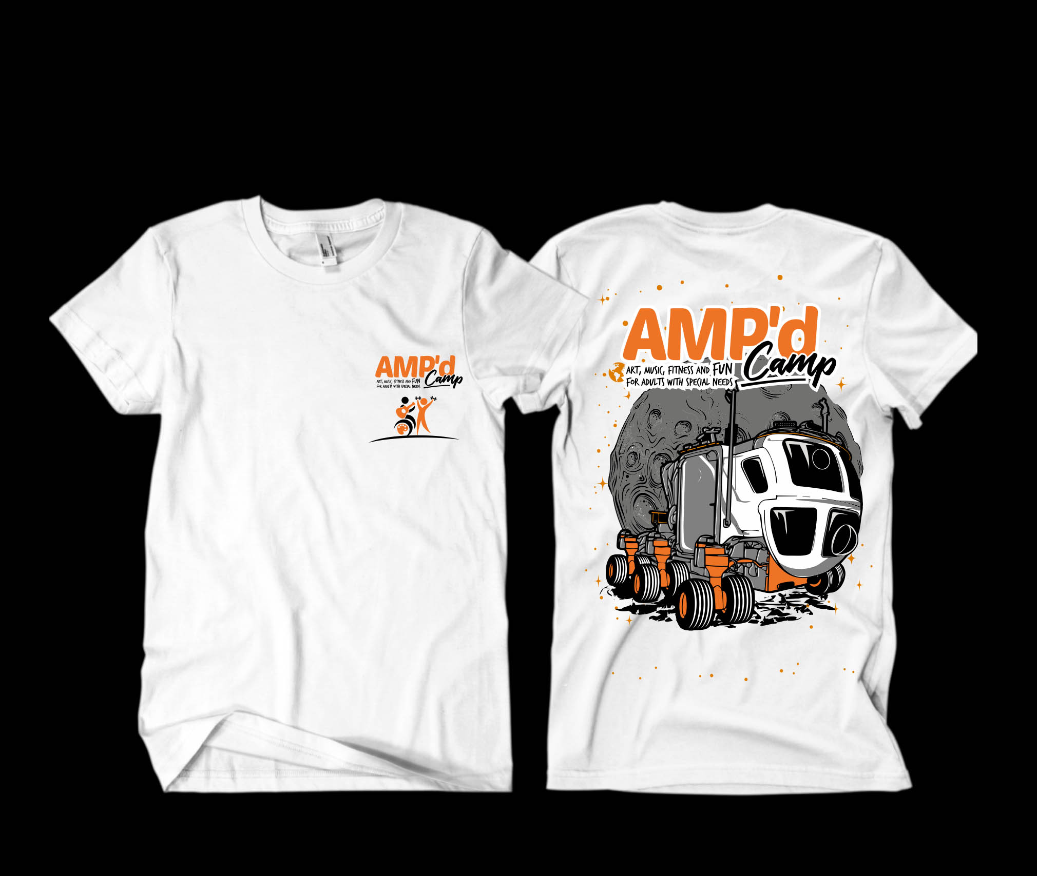 T-shirt Design by Rheanza for Powered to Move | Design #32651725