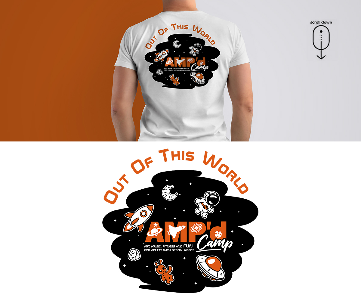 T-shirt Design by Zonda Studio for Powered to Move | Design #32647453