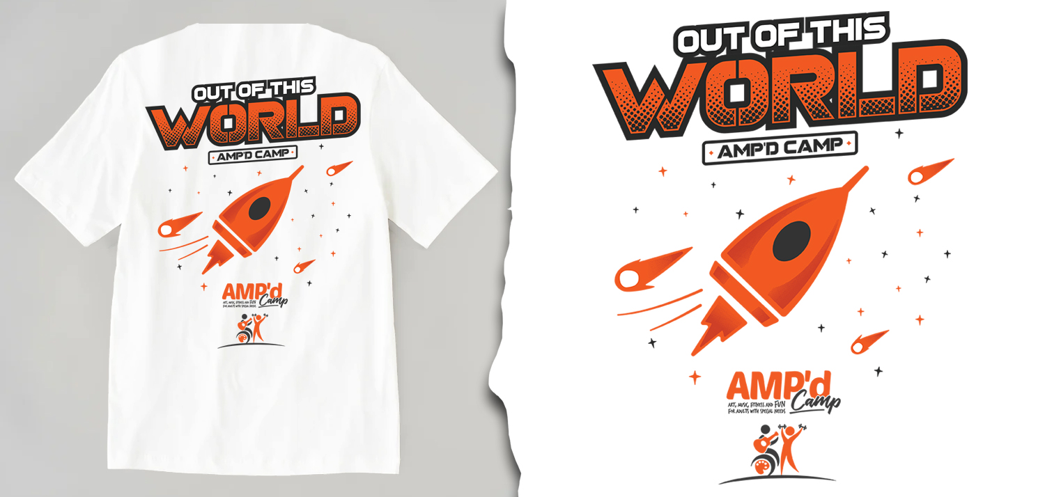 T-shirt Design by Elmer G. Amante for Powered to Move | Design #32641215