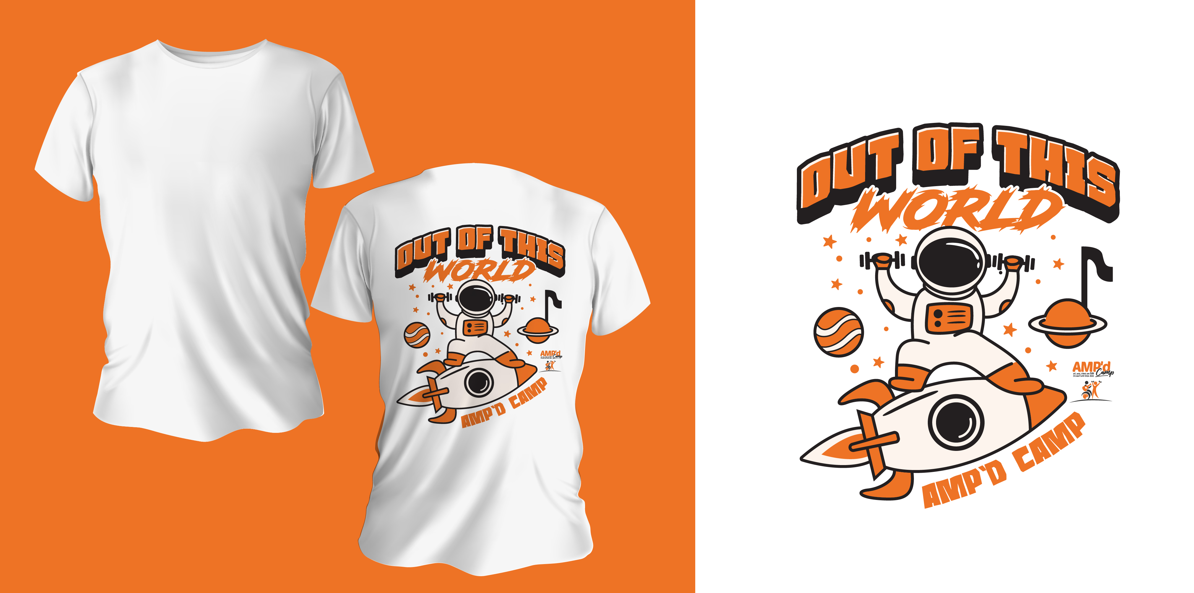 T-shirt Design by pecgi for Powered to Move | Design #32667947